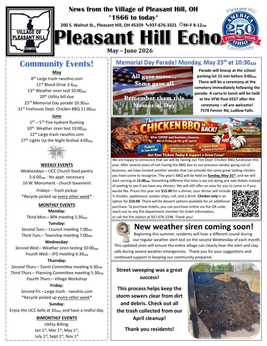 May / June 2026 Newsletter cover